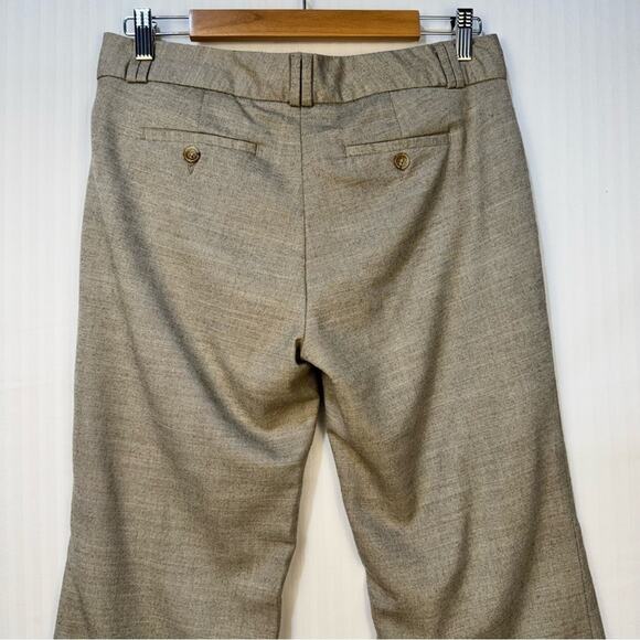 Banana Republic Martini Fit Wool Blend Tan Trouser Dress Pants Women’s Size 8 - Picture 5 of 6
